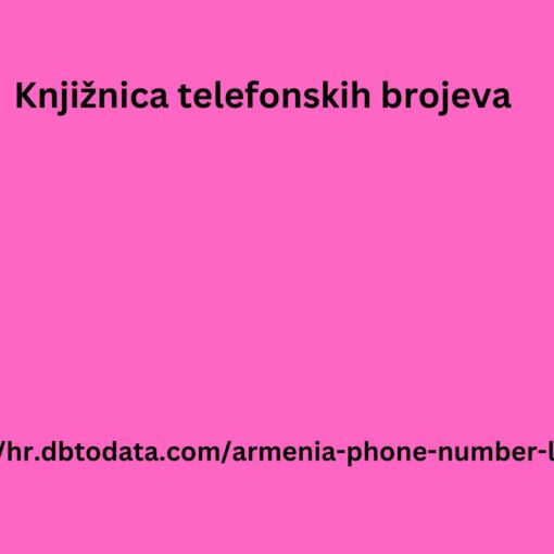 Knjižnica telefonskih brojeva